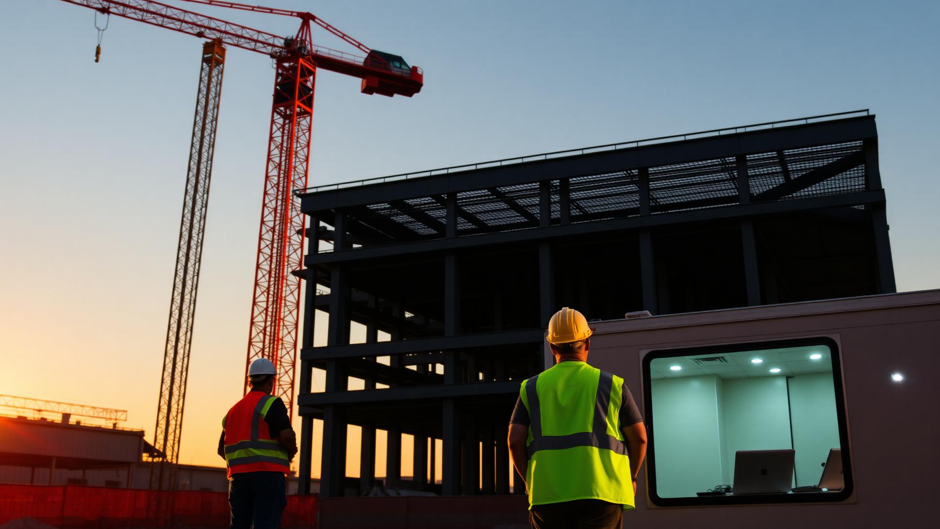 Protected construction jobsite